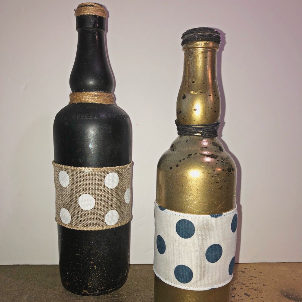 Wicker bottle decor - Picture 2 of 3